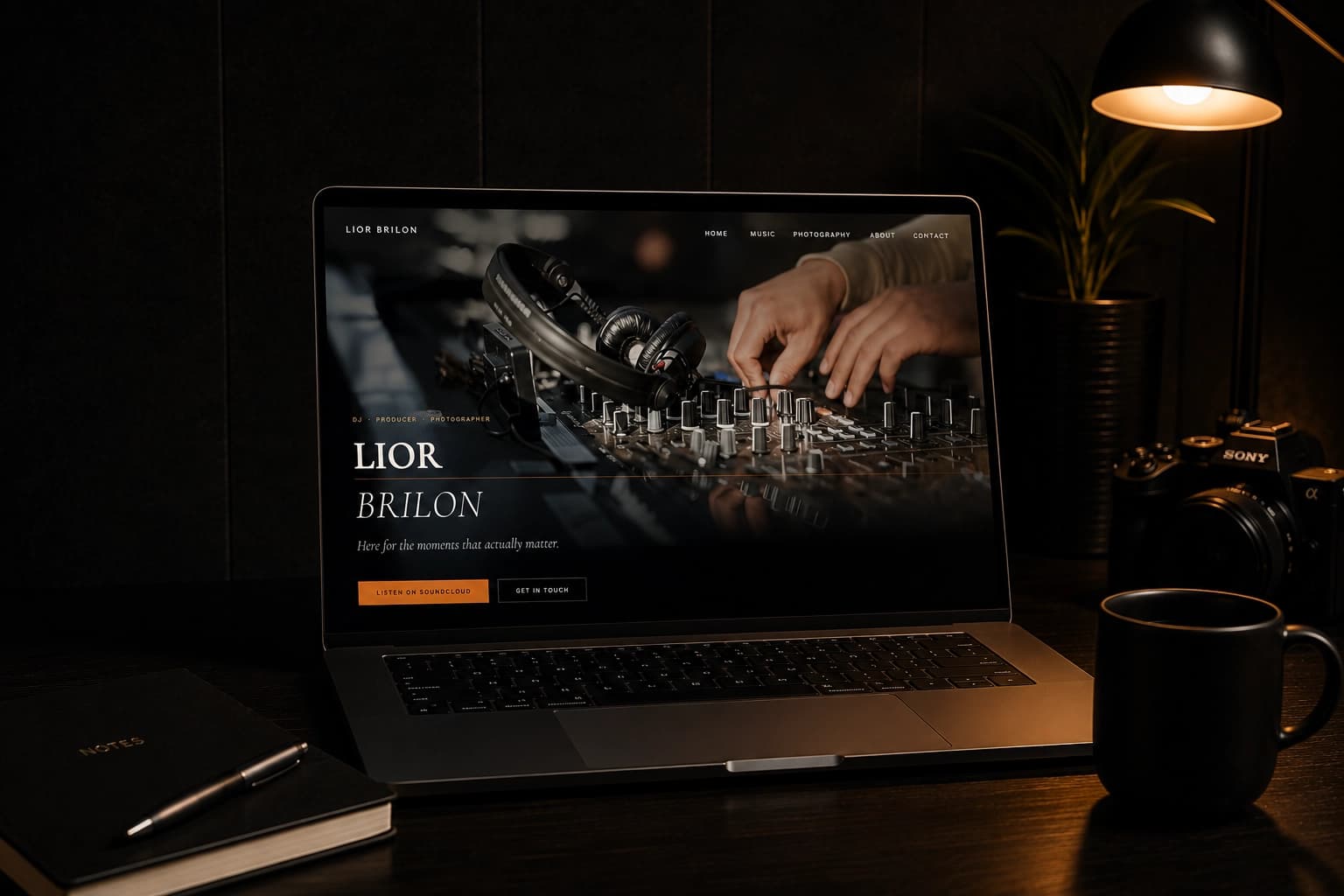 Lior Brilon — website preview
